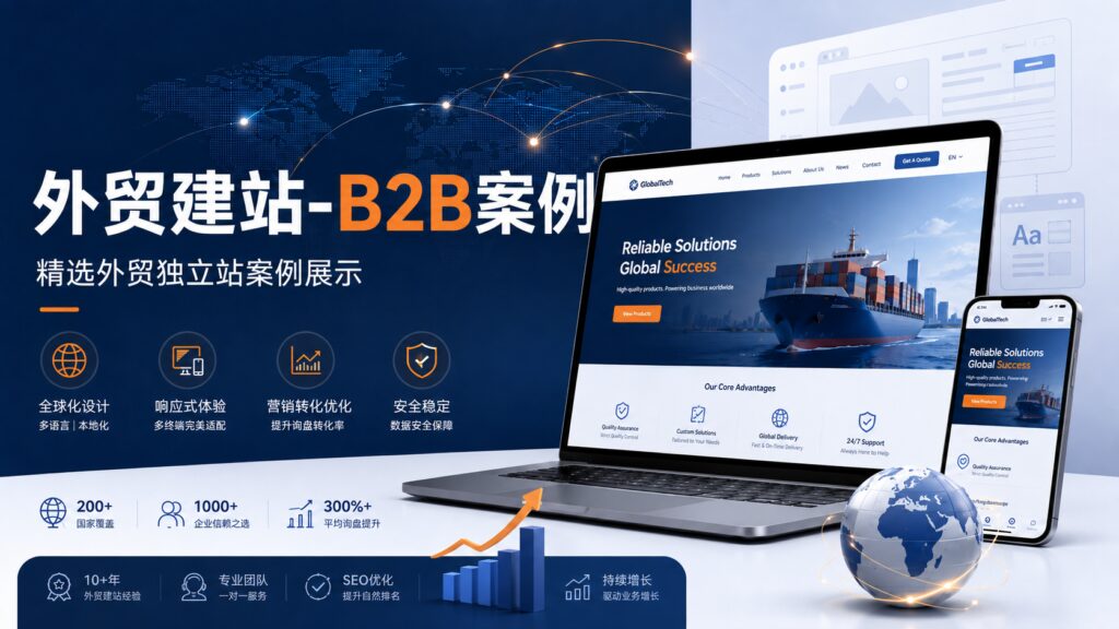 外贸建站-B2B外贸网站案例分类